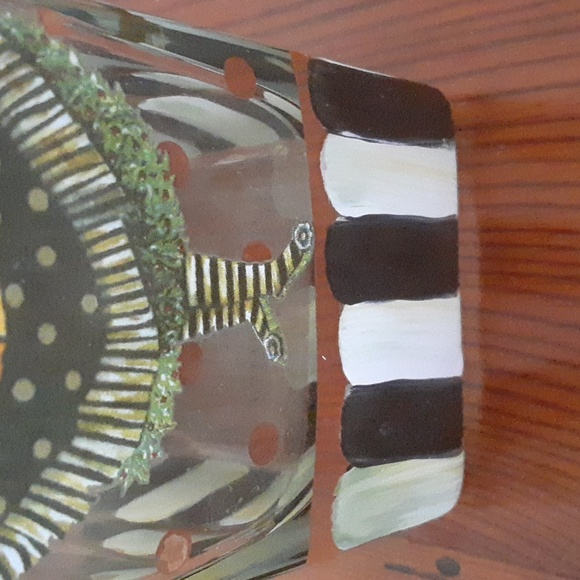 Euc! Mackenzie- Childs Glassware - Picture 6 of 6